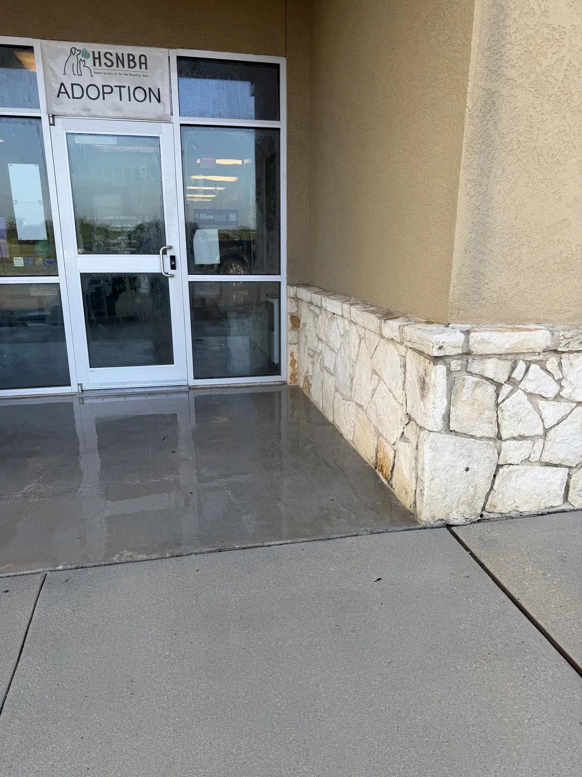 Before and after Pressure Washing